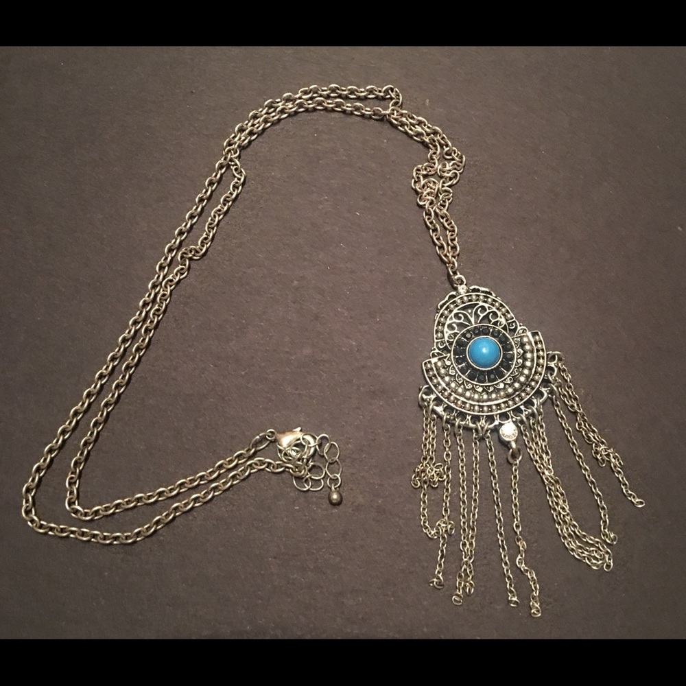 17” long fashion necklace